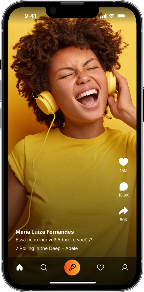 App Screen Illustration